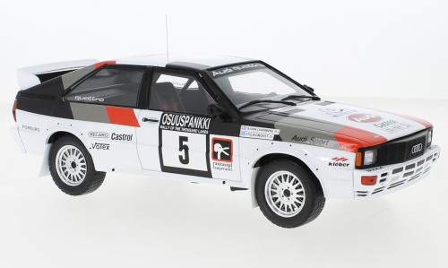 Audi Quattro No.5 1000 Lakes Rally 1982 Blomqvist/Cederberg - 1:18